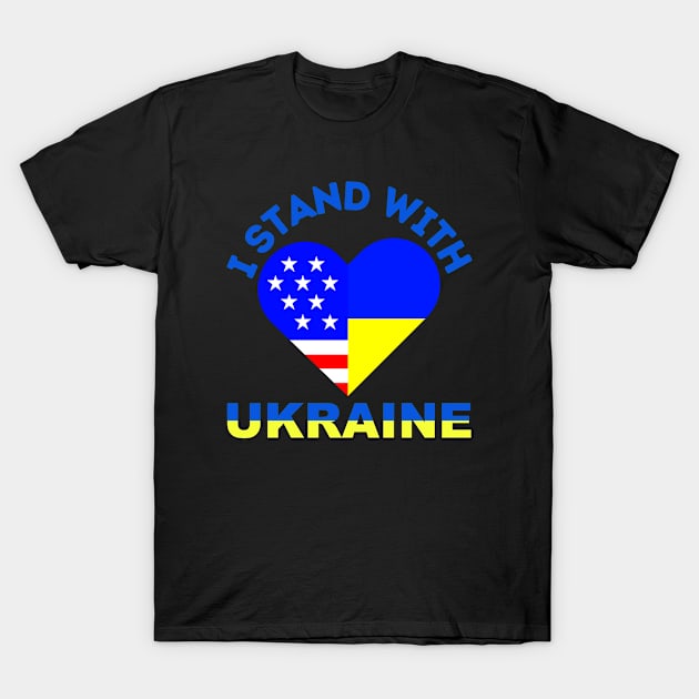 stand with ukraine T-Shirt by Fashion planet